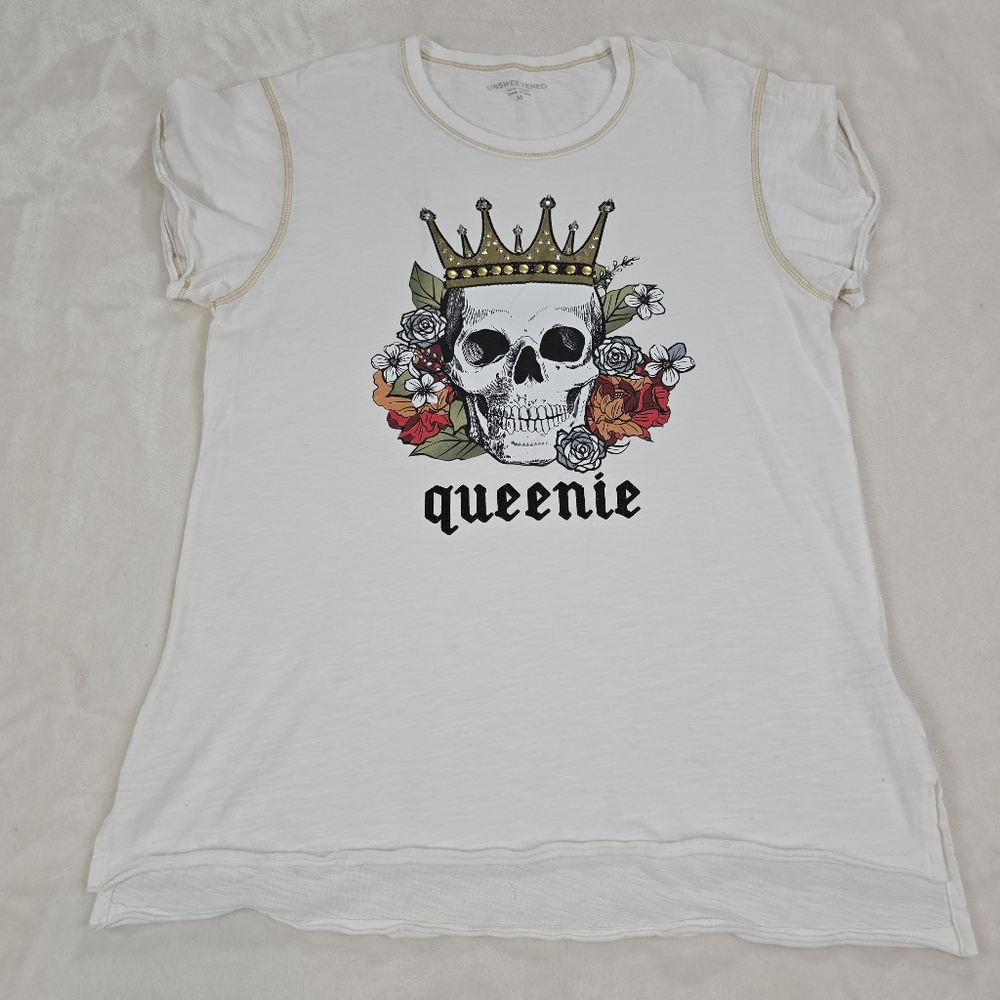 Unsweetened "queenie" t shirt xs